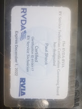 RVDA-RVIA Certified RV Service Technician